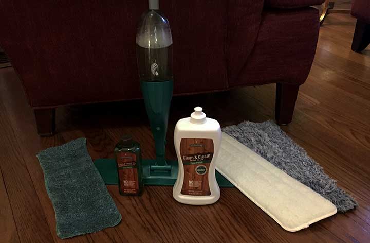 Melaleuca Clean & Gleam floor care system