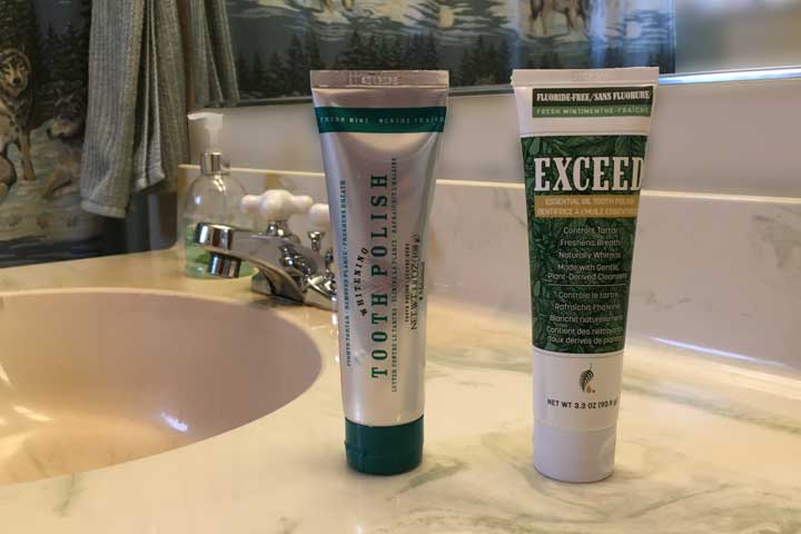 Melaleuca Tooth Polish - Classic and new 2022 Exceed improved formulation